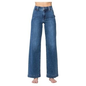 Judy Blue Wide Leg High Rise Jeans